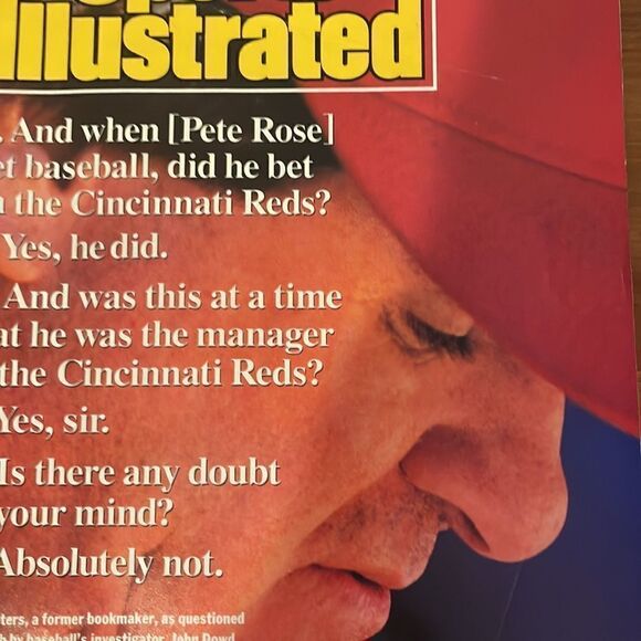 Vintage Sports Illustrated Pete Rose Issues - Picture 9 of 11